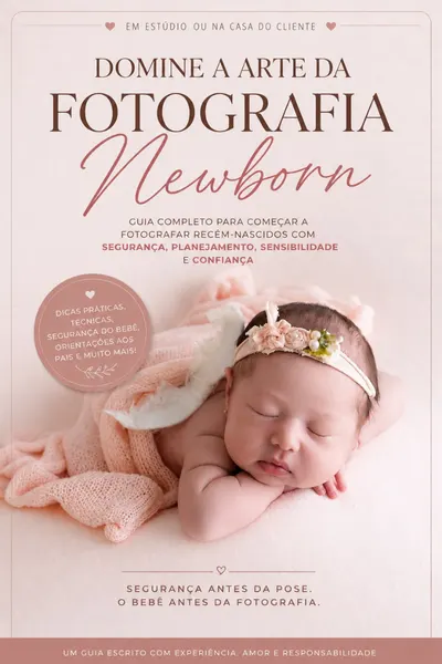 Domine a Arte da Fotografia Newborn